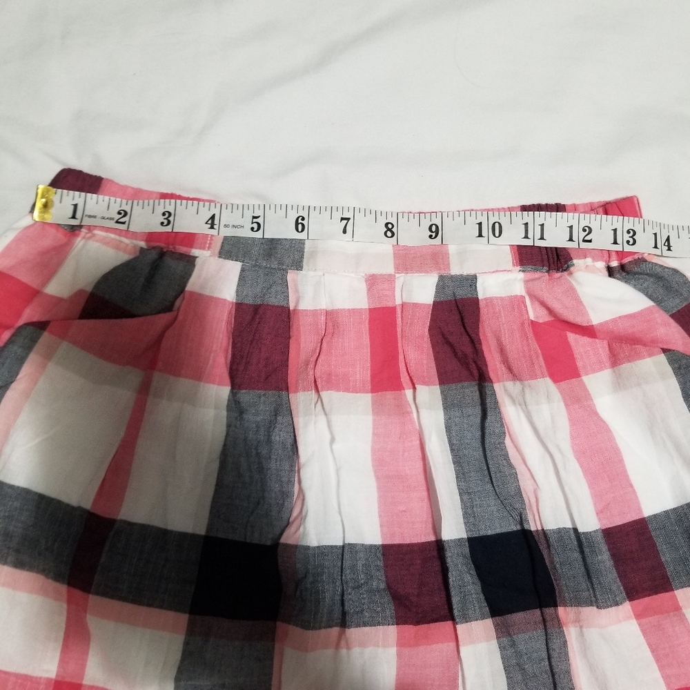 Joe Fresh Pink,Gray,Black And White Patterned Skirt Size Small - Picture 6 of 12